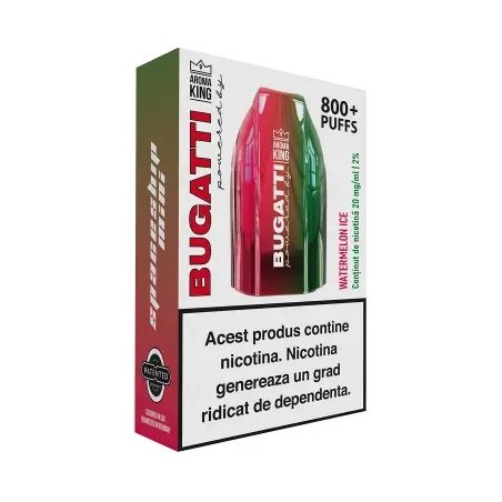 Tigara Electronica Aroma KING Bugatti Spaceship Mini Watermelon Ice 20 mg