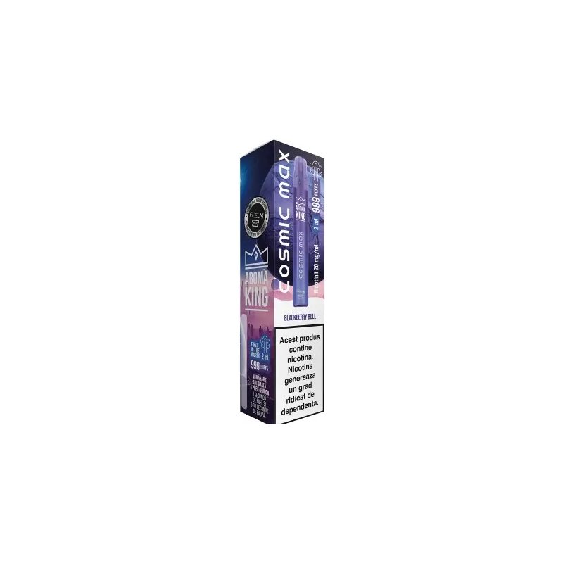 Tigara Electronica Aroma KING Cosmic Max Blackberry Bull 20 mg