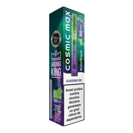 Tigara Electronica Aroma KING Cosmic Max Blackcurrant Mint 20 mg