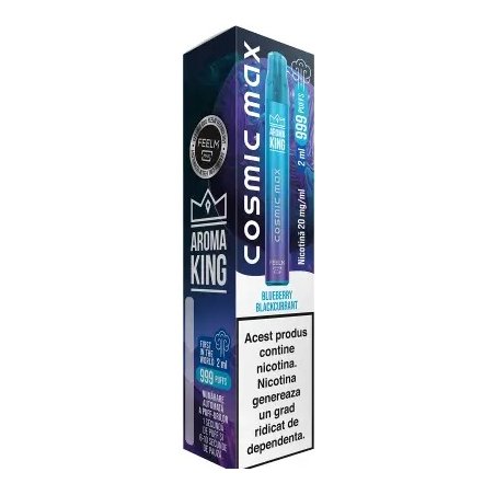 Tigara Electronica Aroma KING Cosmic Max Blueberry Blackcurrant 20 mg