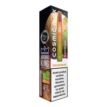 Tigara Electronica Aroma KING Cosmic Max Peach Kiwi Honeydew 20 mg