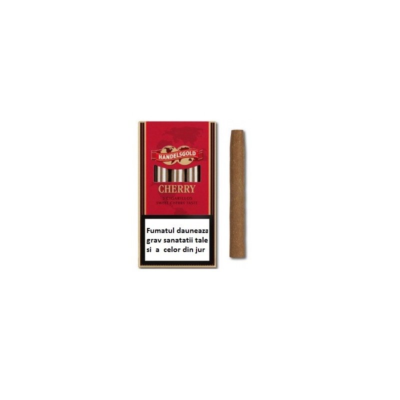 Tigari de foi Handelsgold Cherry Cigarillos 5