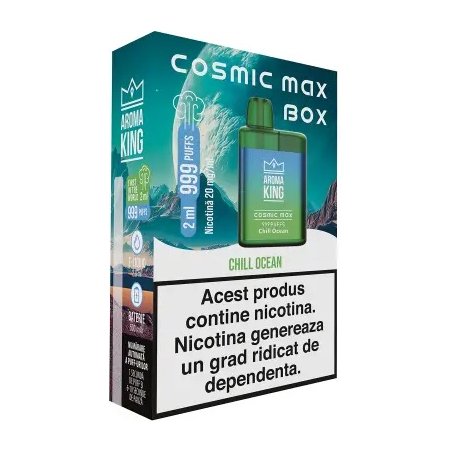 Tigara Electronica Aroma KING Cosmic Max Box Chill Ocean 20 mg