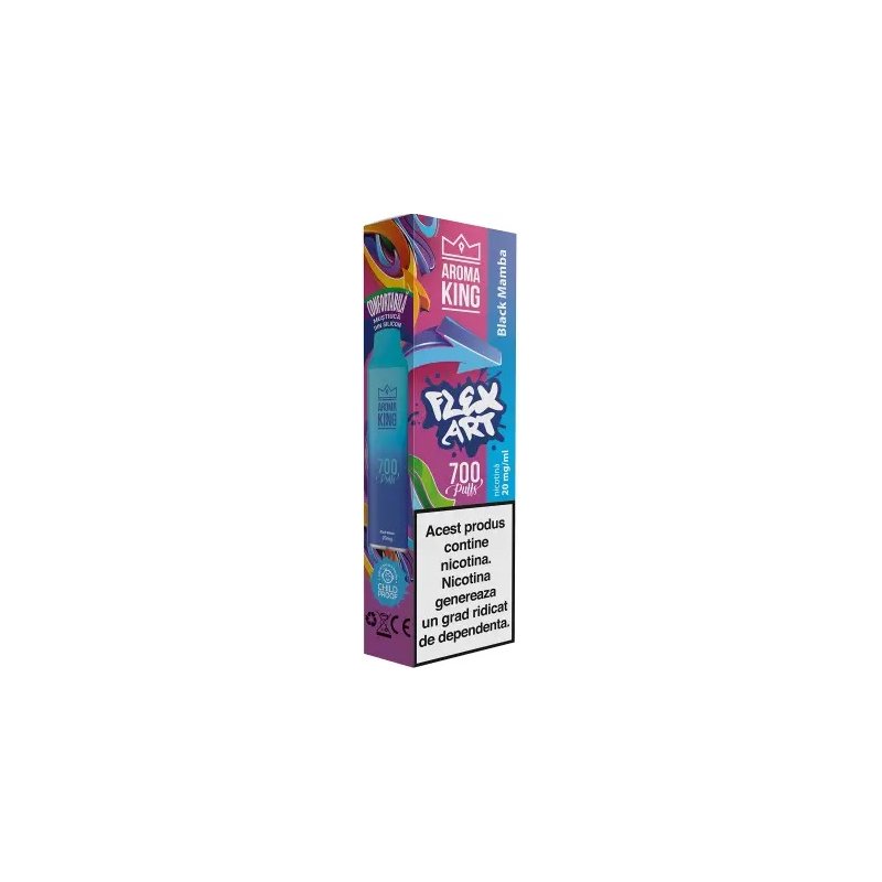 Tigara Electronica Aroma KING Flex Art Black Mamba 20 mg