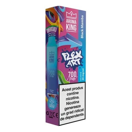 Tigara Electronica Aroma KING Flex Art Black Mamba 20 mg