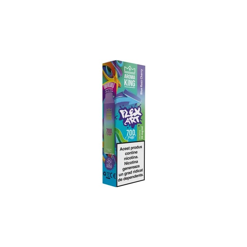 Tigara Electronica Aroma KING Flex Art Blue Razz Cherry 20 mg
