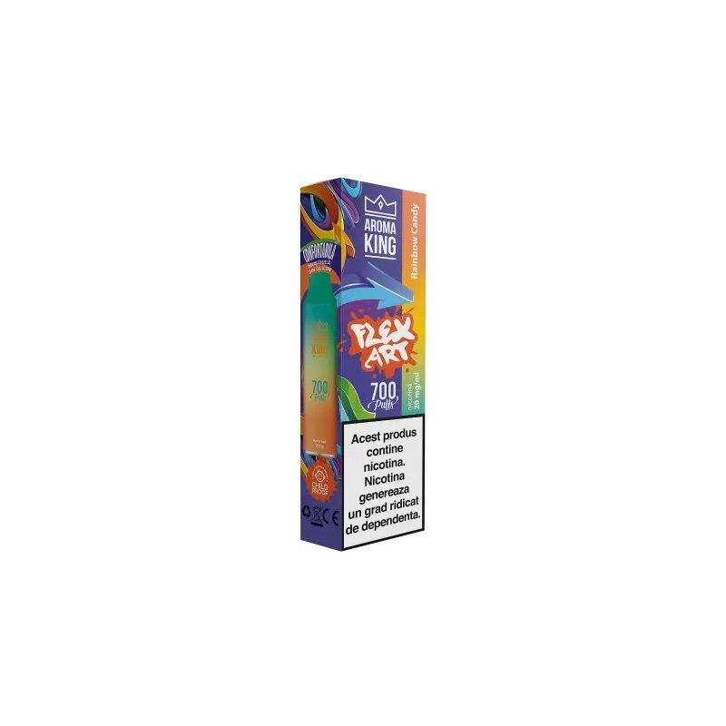 Tigara Electronica Aroma KING Flex Art Rainbow Candy 20 mg