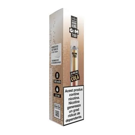 Tigara Electronica Aroma KING GeM Bar Cola 20 mg