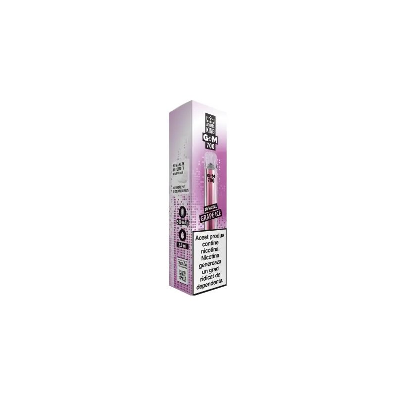 Tigara Electronica Aroma KING GeM Bar Grape Ice 20 mg