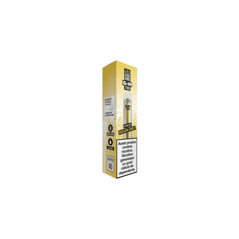 Tigara Electronica Aroma KING GeM Bar Passion Fruit 20 mg