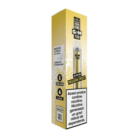 Tigara Electronica Aroma KING GeM Bar Passion Fruit 20 mg