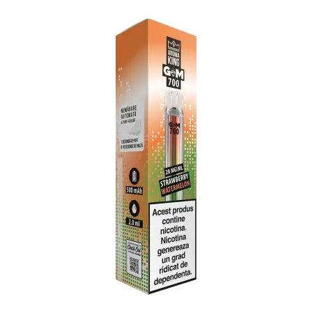Tigara Electronica Aroma KING GeM Bar Strawberry Watermelon 20 mg