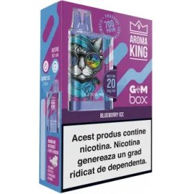 Tigara Electronica Aroma KING GeM Box Blueberry Ice 20 mg