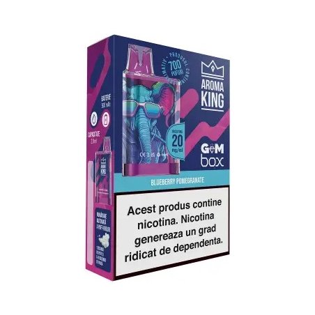 Tigara Electronica Aroma KING GeM Box Blueberry Pomegranate 20 mg
