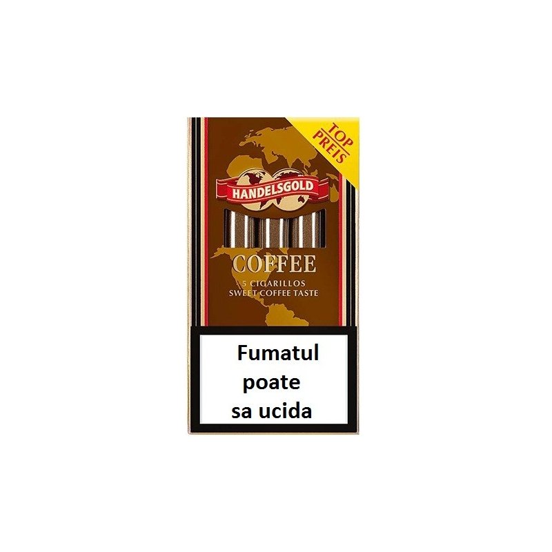 Tigari de foi Handelsgold Coffee Cigarillos 5
