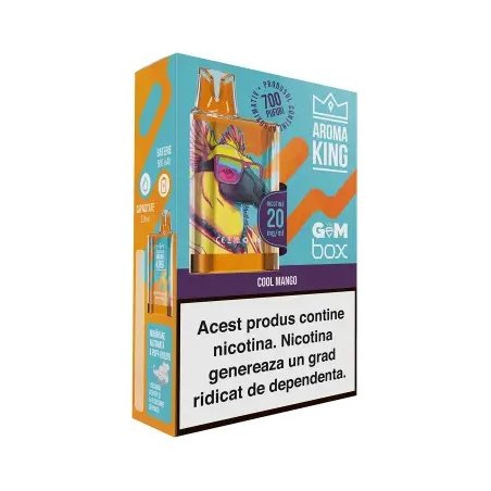 Tigara Electronica Aroma KING GeM Box Cool Mango 20 mg