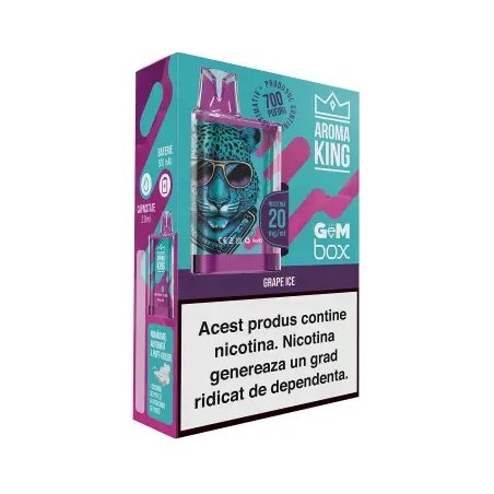 Tigara Electronica Aroma KING GeM Box Grape Ice 20 mg