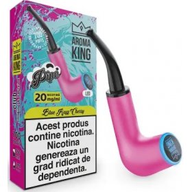Tigara Electronica Aroma KING PIPE Colorfull Neon Blue Razz Cherry 20 mg