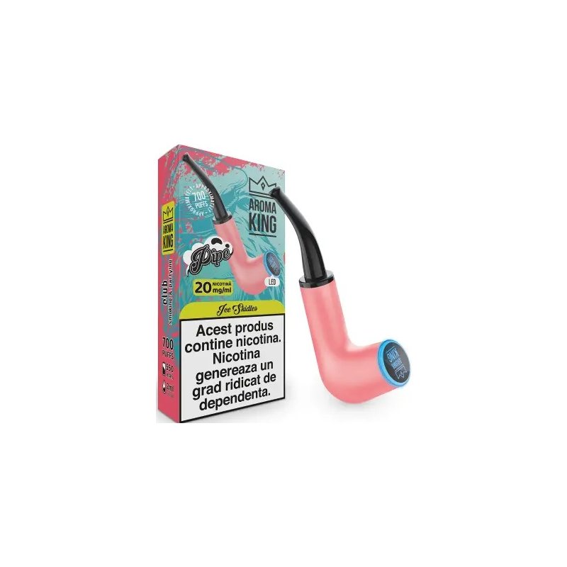 Tigara Electronica Aroma KING PIPE Colorfull Neon Ice Skidles 20 mg