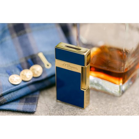 Bricheta S.T. Dupont Biggy Indigo Blue D025005 cel mai bun pret