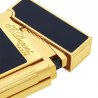 Bricheta S.T. Dupont Ligne 2 Atelier Blue Lacquer Yellow Gold 016134