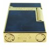 Bricheta S.T. Dupont Ligne 2 Atelier Blue Lacquer Yellow Gold 016134