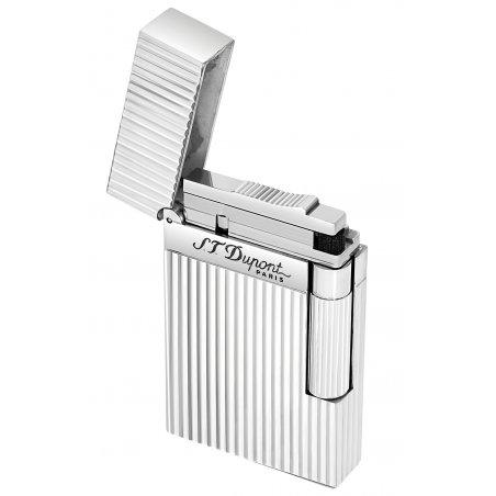 Bricheta S.T. Dupont Ligne 2 Silver Montparnasse Vertical Lines 016817