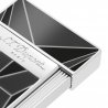 Bricheta S.T. Dupont Slimmy Black And Chrome D028070