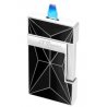 Bricheta S.T. Dupont Slimmy Black And Chrome D028070