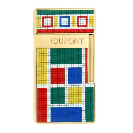 Bricheta S.T. Dupont Biggy Lacquered Mosaic Casablanca 025022