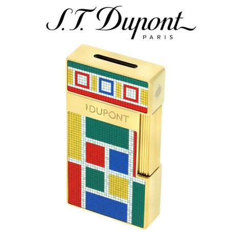 Bricheta S.T. Dupont Biggy Lacquered Mosaic Casablanca 025022