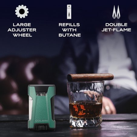 Bricheta Colibri Rebel Green Double Flame reduceri