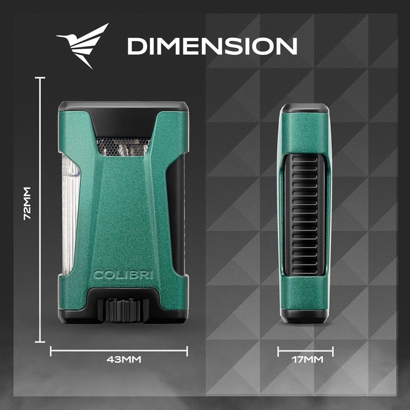 Bricheta Colibri Rebel Green Double Flame reduceri