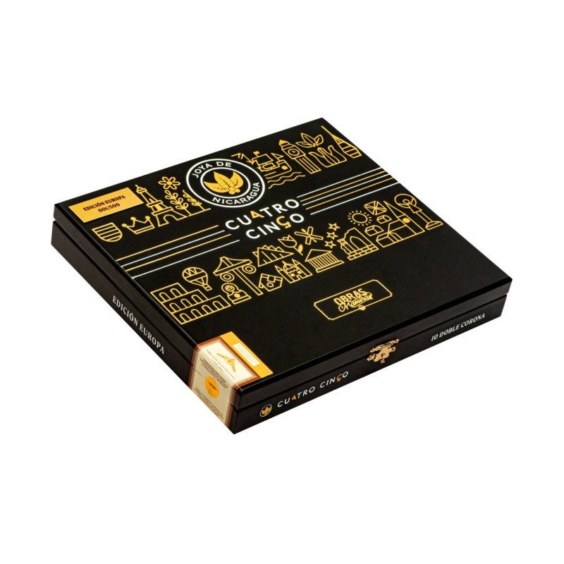 Trabucuri Joya De Nicaragua Cuatro Cinco Reserva Especial Edicion Europa Doble Corona 10