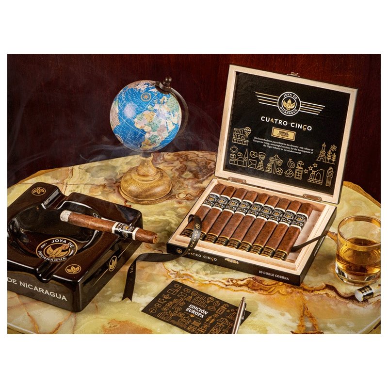 Trabucuri Joya De Nicaragua Cuatro Cinco Reserva Especial Edicion Europa Doble Corona 10