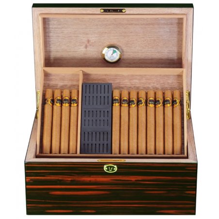 Umidor trabucuri SH1312EB Wooden Brown Cherry (100)