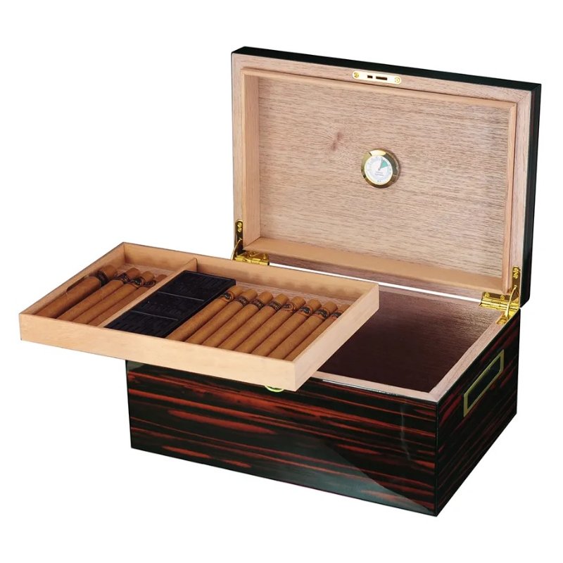 Umidor trabucuri SH1312EB Wooden Brown Cherry (100)