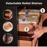 Humidor Trabucuri Electric Yohtron Premium Black Yc-448