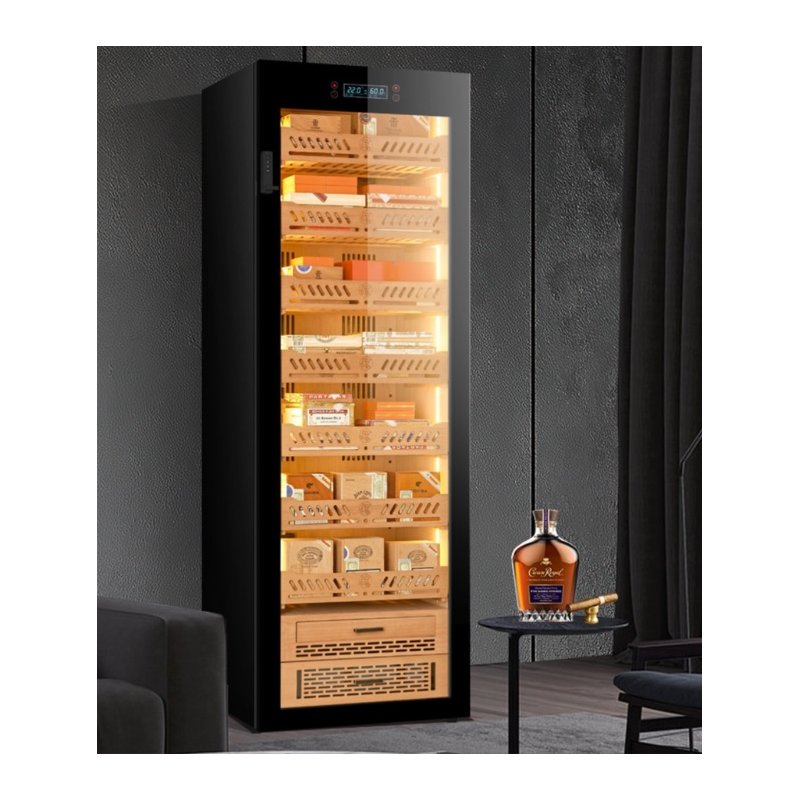 Humidor Trabucuri Electric Yohtron Premium Black Yc-448