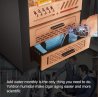 Humidor Trabucuri Electric Yohtron Premium Black Yc-448