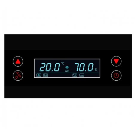 Humidor Trabucuri Electric Yohtron Premium Black Yc-448