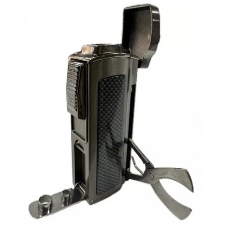 Bricheta trabucuri Honest 4 Flames Table Torch Black