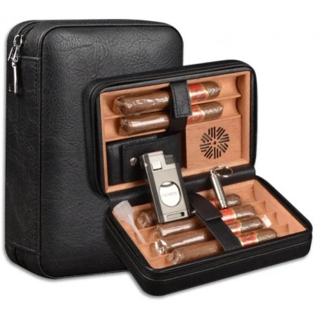 Humidor trabucuri Calatorie El Primero Negru