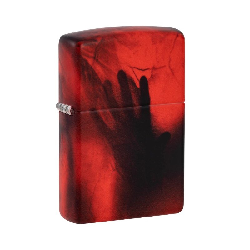Bricheta Zippo Creepy Skull and Hand 49352