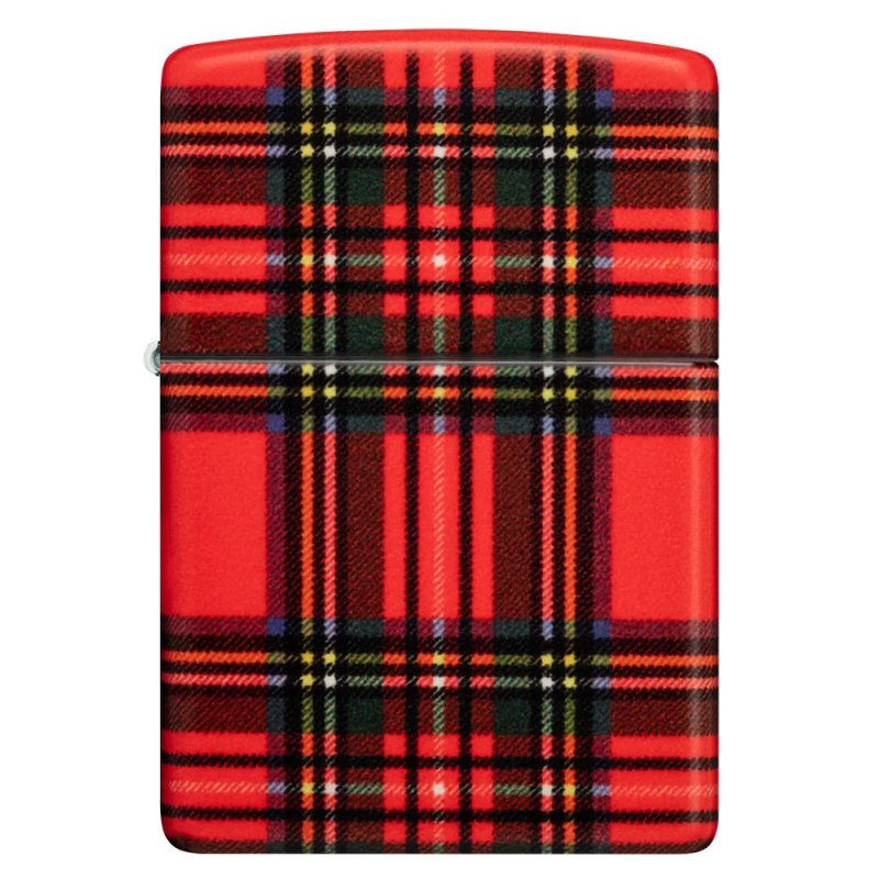 Bricheta Zippo 49352 Red Plaid Design cel mai bun pret