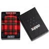 Bricheta Zippo 49352 Red Plaid Design cel mai bun pret
