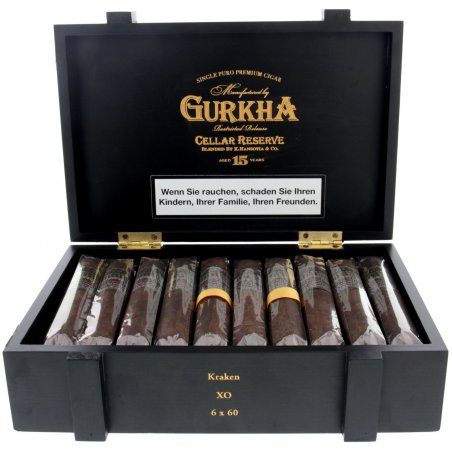 Trabucuri Gurkha 15 Year Reserve Kraken XO Maduro 20
