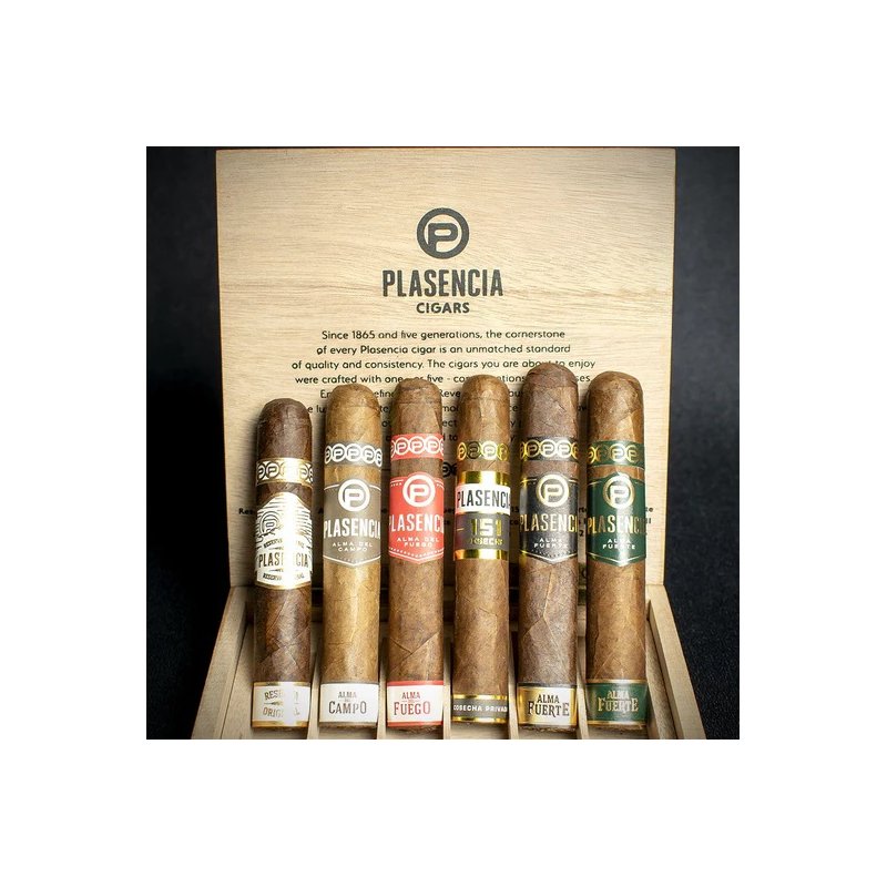 Trabucuri Plasencia Sampler Robusto Collection (6) REDUCERI
