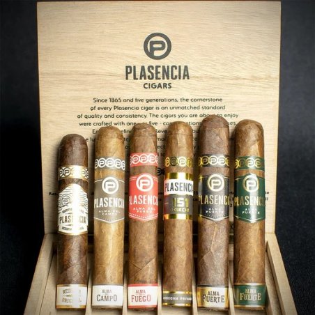 Trabucuri Plasencia Sampler Robusto Collection (6) REDUCERI