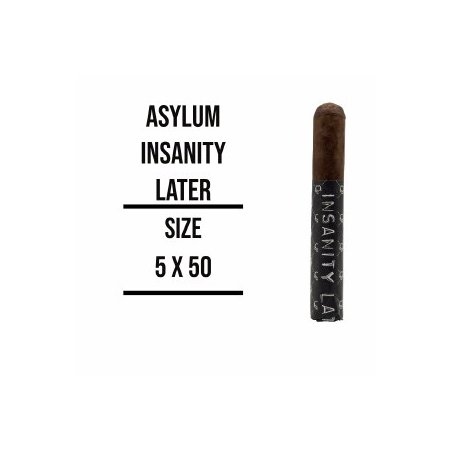 Trabucuri Asylum Insanity Later Robusto Bundle 25 reduceri